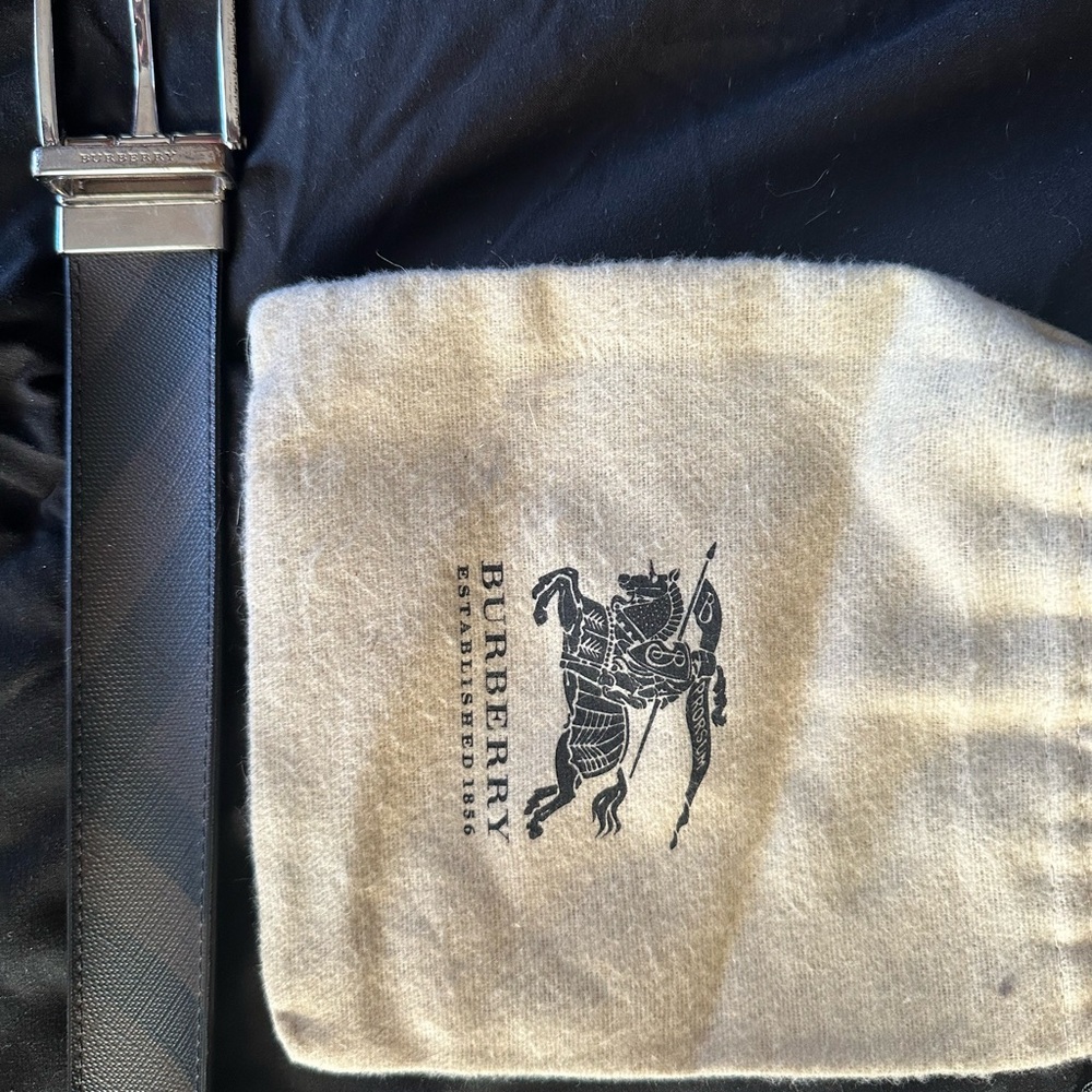 Burberry Black Belt Bag Sleek and Versatile